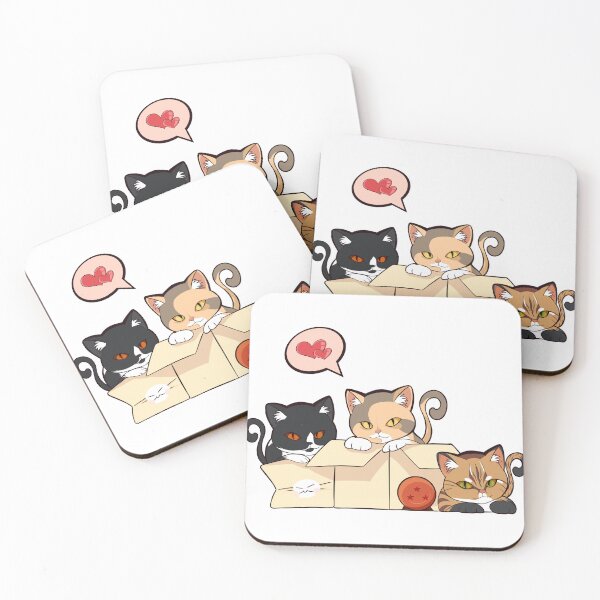 Item preview, Cute cats in boxes  designed and sold by Kissmellon.