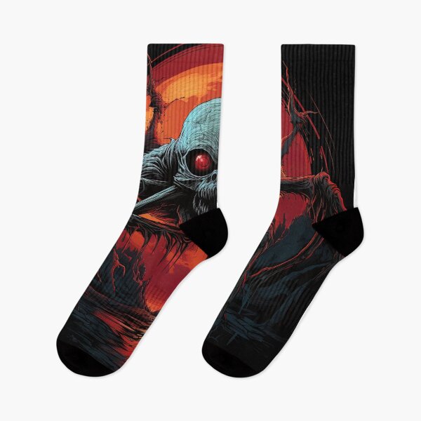 Item preview, scary tarantula in front of a bloody sunset designed and sold by artyficial-.