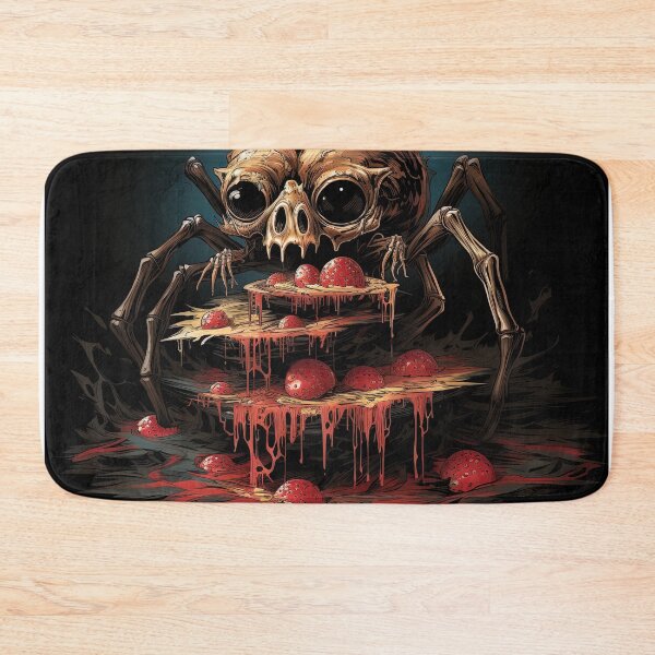 Item preview, tarantula skull having breakfast designed and sold by artyficial-.