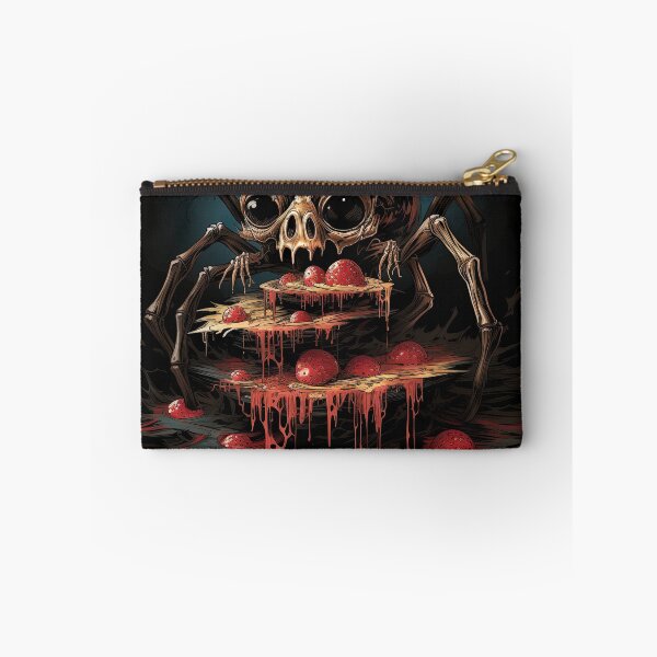 Item preview, tarantula skull having breakfast designed and sold by artyficial-.
