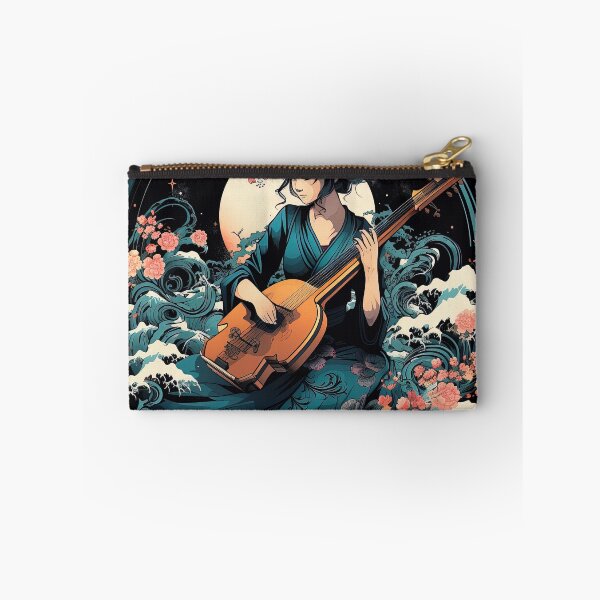 Item preview, woman playing erhu designed and sold by artyficial-.