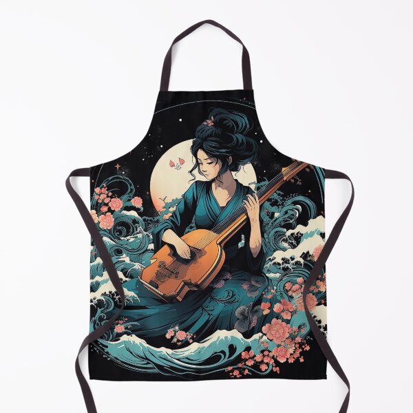 Item preview, woman playing erhu designed and sold by artyficial-.