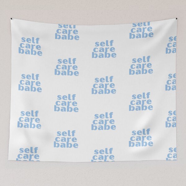 Item preview, Self Care Babe. v17, blue/purple | @lilsboobthangs designed and sold by lilsboobthangs.
