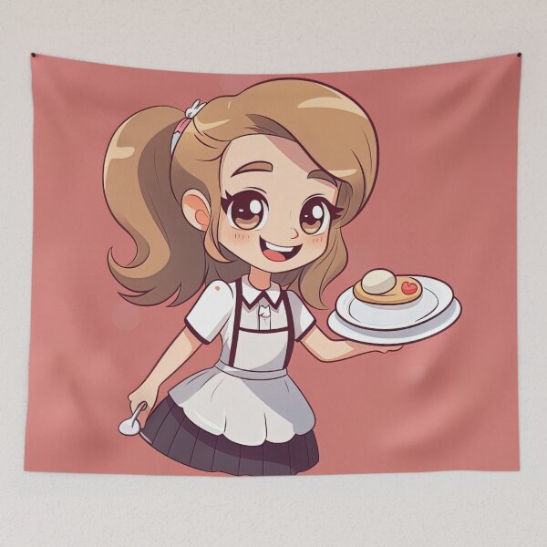 Item preview, Waitress | cute style designed and sold by ComicsFactory.