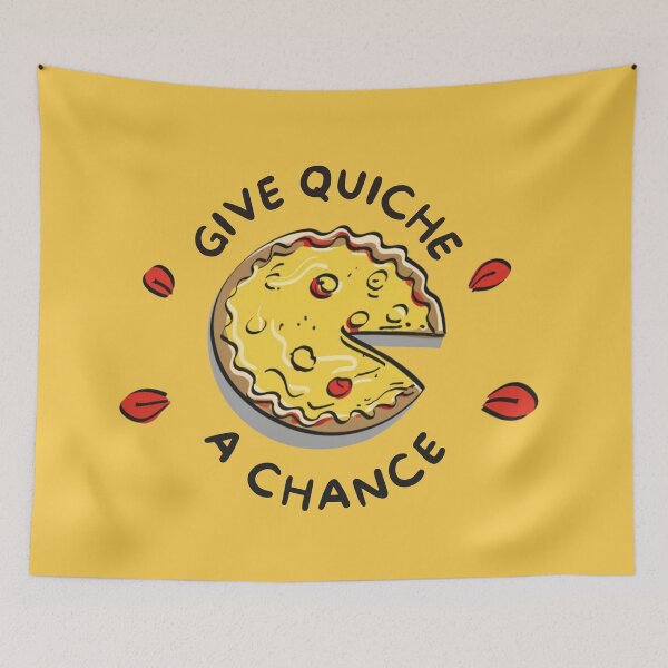 Item preview, Give Quiche a Chance designed and sold by effateON.