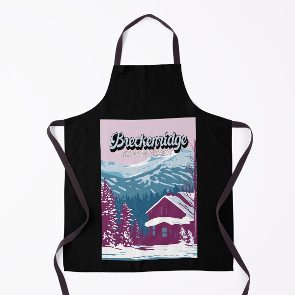 Item preview, Breckenridge Colorado Winter Travel Art Vintage designed and sold by KrisSidDesigns.