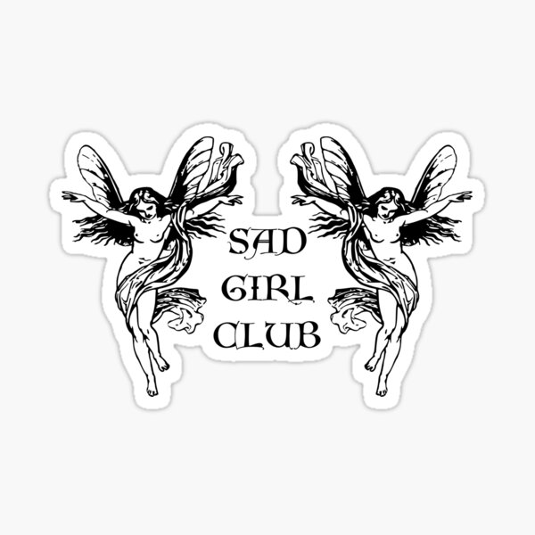 Item preview, Sad Girl Club designed and sold by MystiqueButique.