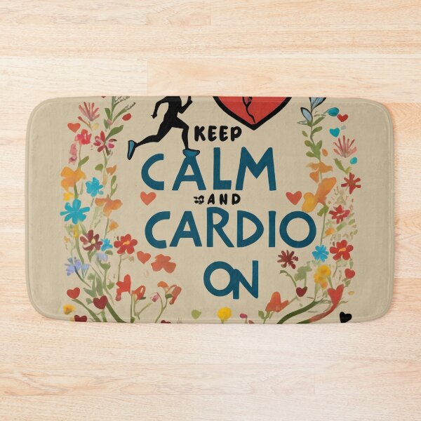 Item preview, Keep calm and cardio on. designed and sold by @ndrys.