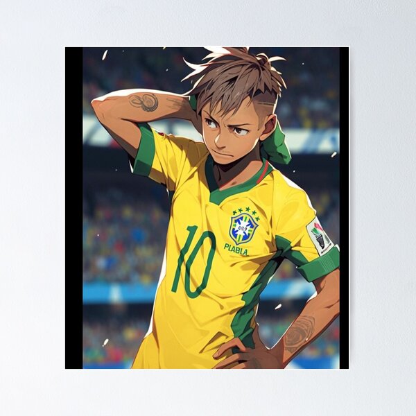 Neymar Cartoon, neymar art HD phone wallpaper | Pxfuel