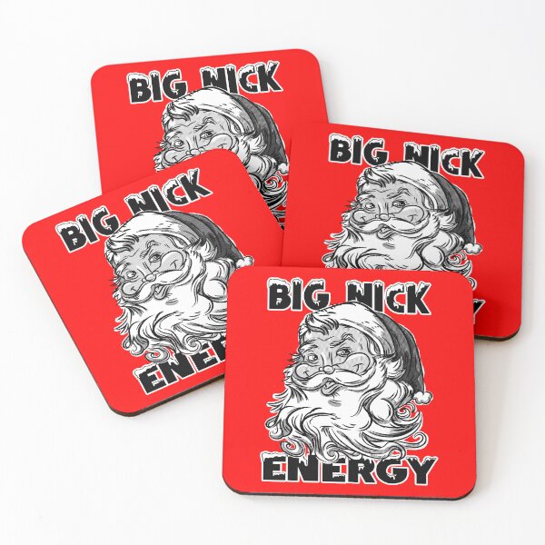 Item preview, Big Nick Energy Retro Santa designed and sold by eShirtLabs.