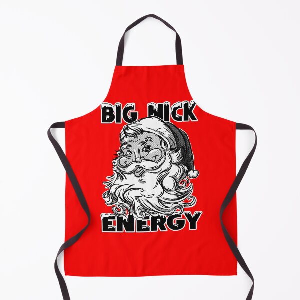 Item preview, Big Nick Energy Retro Santa designed and sold by eShirtLabs.