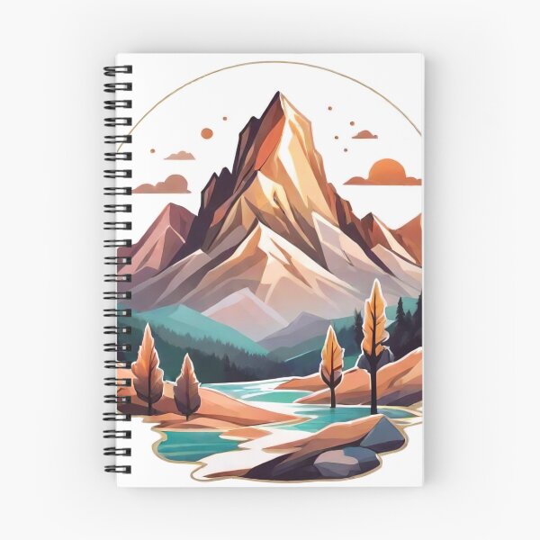 Item preview, Artistic Terroir: Abstract Visions of Mountains, Deserts, and Forests (234) designed and sold by WASjourney.