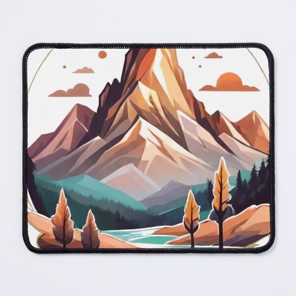 Item preview, Artistic Terroir: Abstract Visions of Mountains, Deserts, and Forests (234) designed and sold by WASjourney.