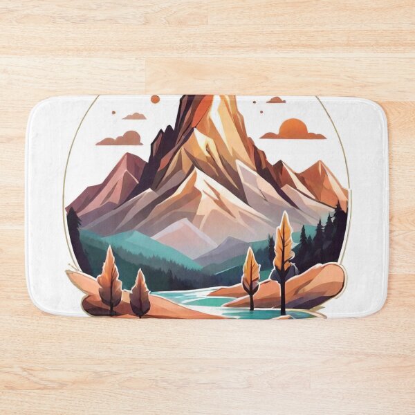 Item preview, Artistic Terroir: Abstract Visions of Mountains, Deserts, and Forests (234) designed and sold by WASjourney.