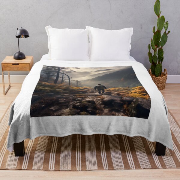 Item preview, Autumn Solitude in the Misty Mountains: A Hiking Adventure designed and sold by Shirtastically.