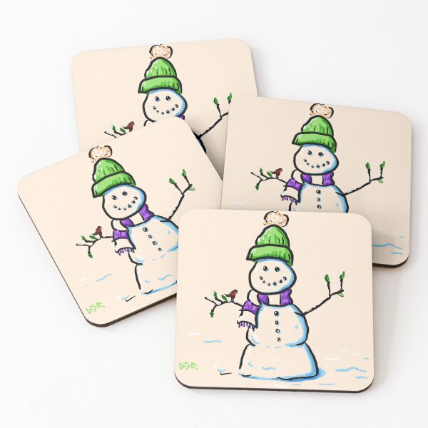 Item preview, Happy Christmas snowman  designed and sold by davecakes.