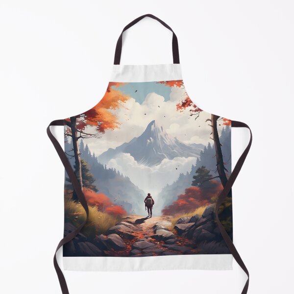 Item preview, Autumn Solitude in the Misty Mountains: A Hiking Adventure designed and sold by Shirtastically.
