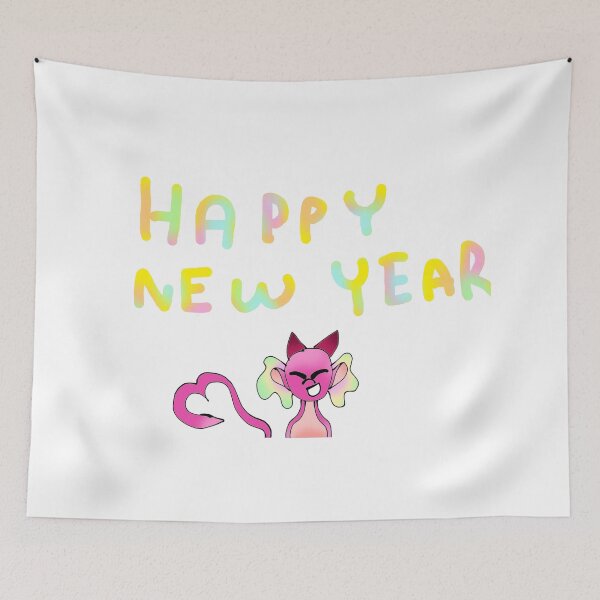 Item preview, Happy New Year with Kinkajou designed and sold by ColorfulCoyote.
