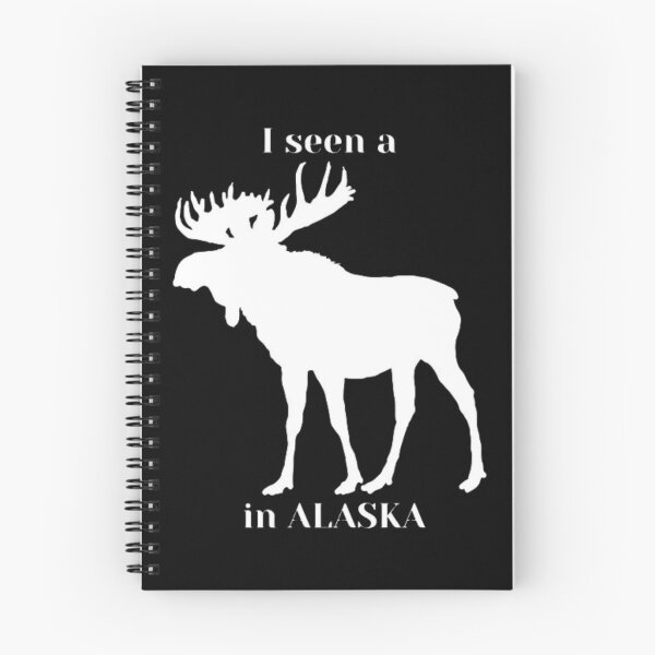 Item preview, I seen a moose in Alaska designed and sold by TouchofAlaska.