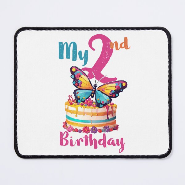 Item preview, Birthday Girl 2nd Years Old, Second Birthday designed and sold by SAKADesignArt.