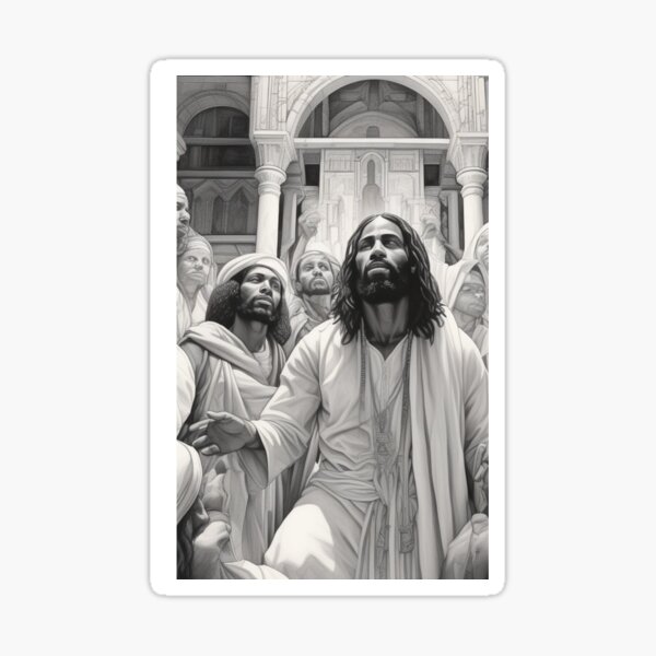 Item preview, Ascension (Mount of Olives): Forty days after his resurrection, Jesus ascends into heaven in the presence of his disciples, signifying his return to the Father. designed and sold by AGBOWEN1.