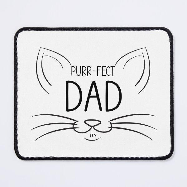 Item preview, "Purr-fect Dad" funny cat lover Dad designed and sold by Gravy-tee07.