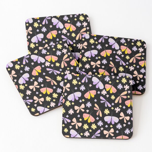 Item preview, Cute Butterflies and Flowers Pattern  designed and sold by widianeworld.