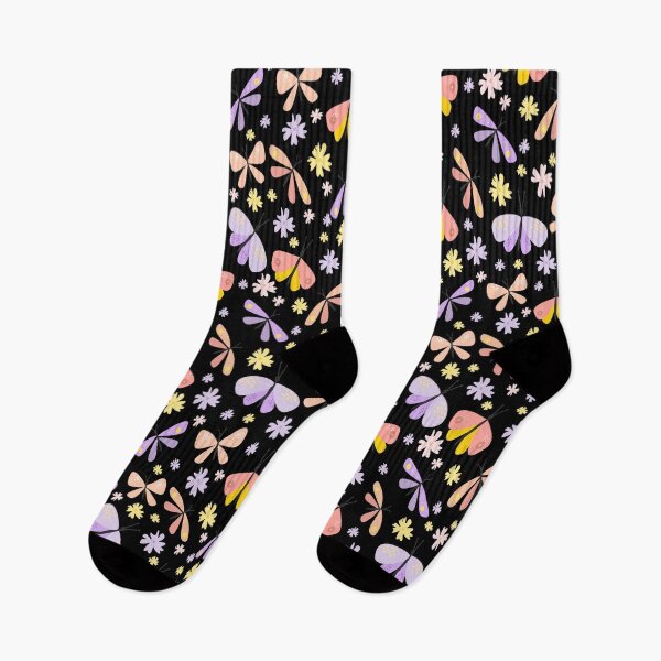 Item preview, Cute Butterflies and Flowers Pattern  designed and sold by widianeworld.