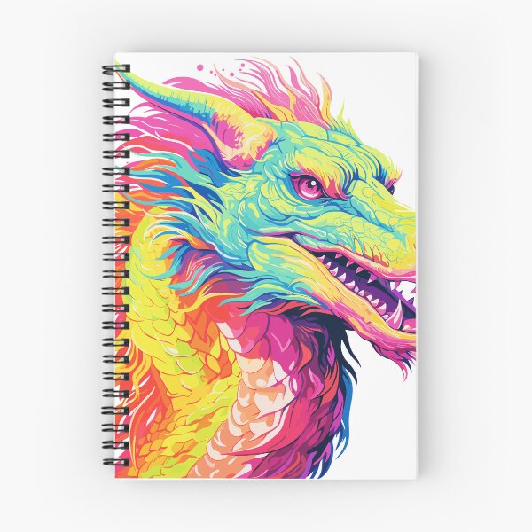 Aperçu de l'œuvre Portrait de dragon arc-en-ciel 2 créée et vendue par sagybp.