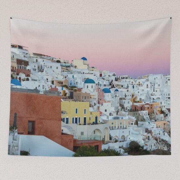 Item preview, Sensational Santorini Sunset Afterglow designed and sold by SafariByMarisa.