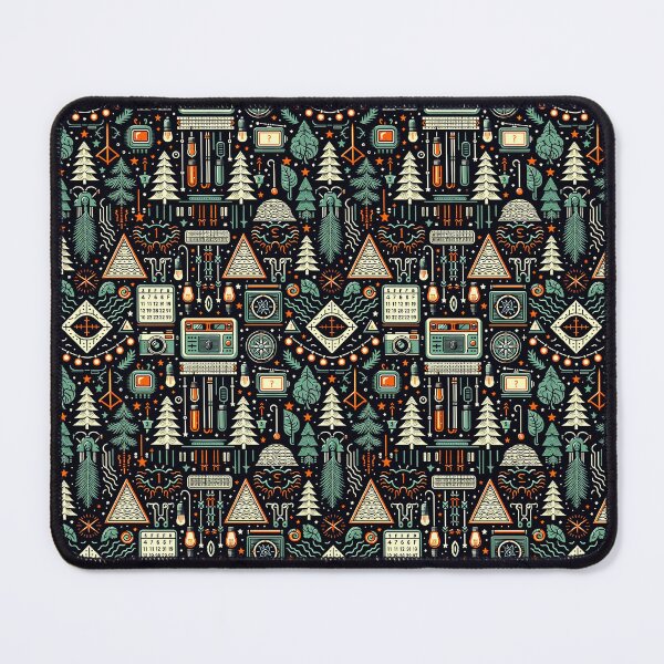 Item preview, Enigmatic Echoes: Stranger Things Inspired Seamless Patterns designed and sold by vishal100ni.