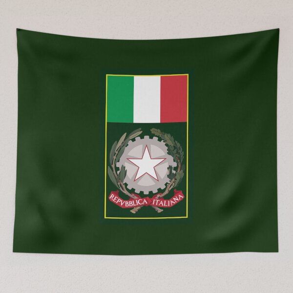 Item preview, Italy Flag and Coat of arms designed and sold by adamst555.