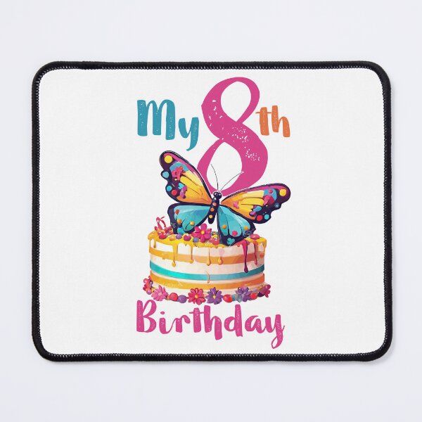 Item preview, Birthday Girl 8th Years Old, Eighth Birthday designed and sold by SAKADesignArt.