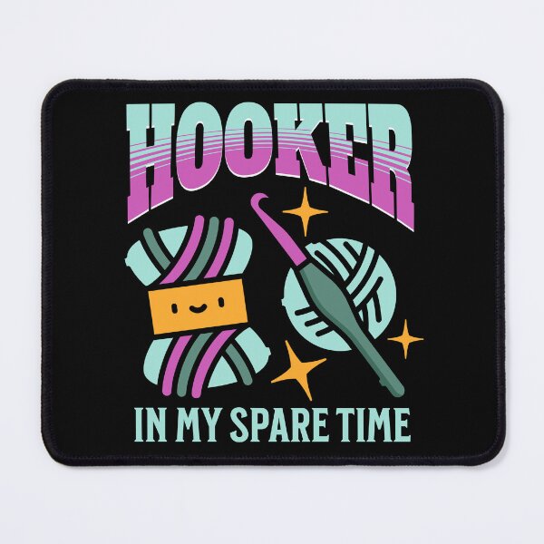 Item preview, Hooker in my spare tine - crochet designed and sold by EvergreenWhimsy.