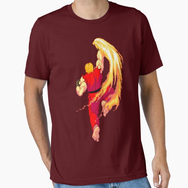 Vista previa del artículo con la obra «Ken Shoryuken SF3», diseñado y vendido por ropified.