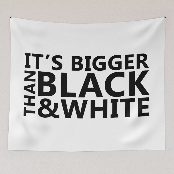 Item preview, Jidion Merch BLM Its Bigger Than Black And White designed and sold by Cameron-Gray.
