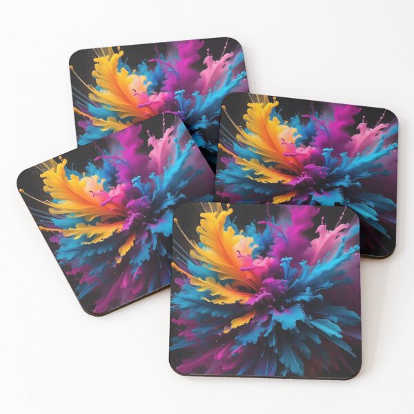 Item preview, Chromatic Cosmic Burst designed and sold by Sadia  Jannat.