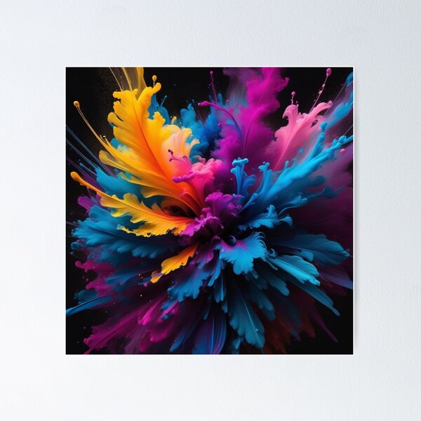 Item preview, Chromatic Cosmic Burst designed and sold by Sadia  Jannat.