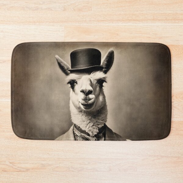 Item preview, Victorian Llama Portrait Artistic Gift Fashion designed and sold by popanato.