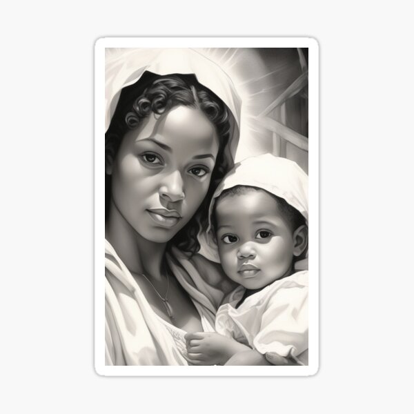 Item preview, Mary Holding Baby Jesus  designed and sold by AGBOWEN1.