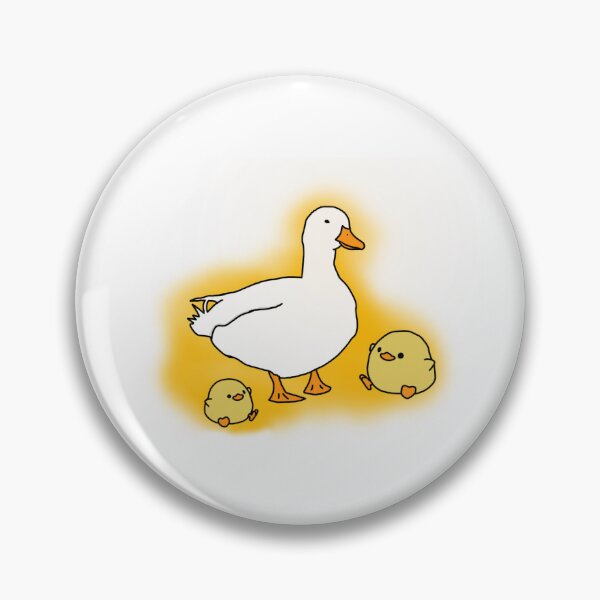Item preview, Cartoon duck and chicks designed and sold by coolunic0rn23.