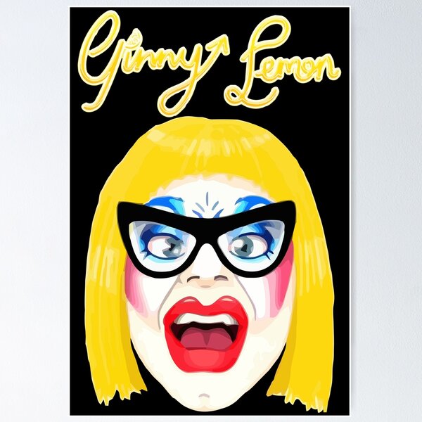 Item preview, Lemon Drag Queen Merch Ginny Lemon designed and sold by Cameron-Gray.