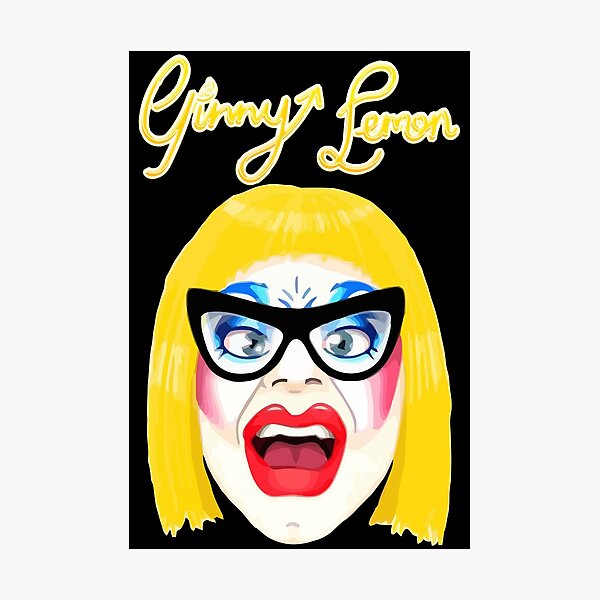 Item preview, Lemon Drag Queen Merch Ginny Lemon designed and sold by Cameron-Gray.