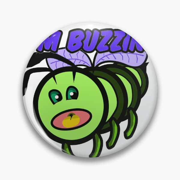Item preview, I'm buzzing blue green designed and sold by ObsessiveSticks.