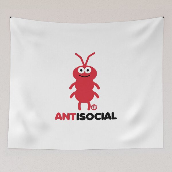 Item preview, ANTISOCIAL ANT designed and sold by TODD GOLDMAN.