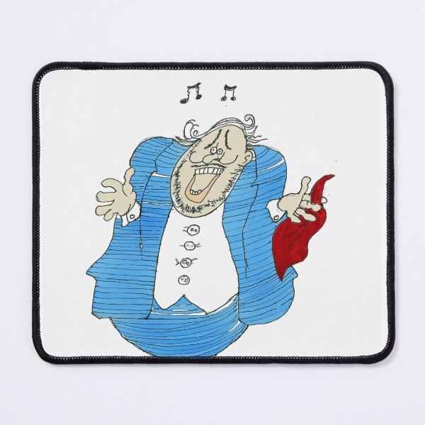 Item preview, Pavarotti Caricature designed and sold by BrianDekter.