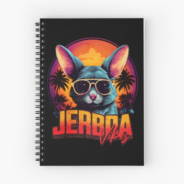 Item preview, Retro Wave Jerboa Vibes Circle Shirt designed and sold by RedDesignSyc.