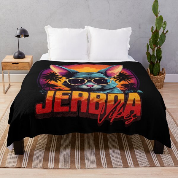 Item preview, Retro Wave Jerboa Vibes Circle Shirt designed and sold by RedDesignSyc.