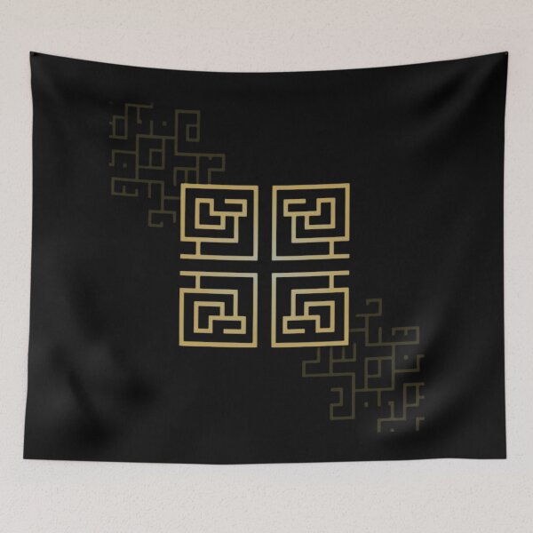 Item preview,  black greek key designed and sold by Bercik123.