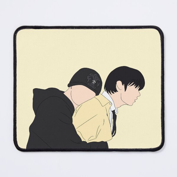Item preview, Stray Kids rock star MinChan fan art - Bang Chan and Leeknow designed and sold by My Haven.